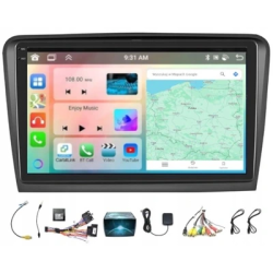 SKODA SUPERB II 2008-2015 ANDROID GPS USB WIFI BLUETOOTH CARPLAY ANDROID AUTO 4GB 64GB QLED